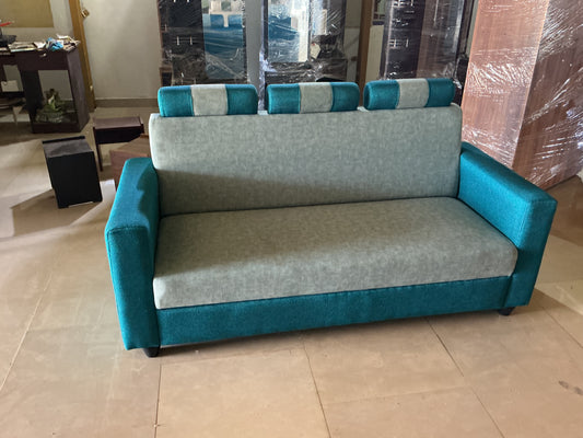 Headrest wooden sofa