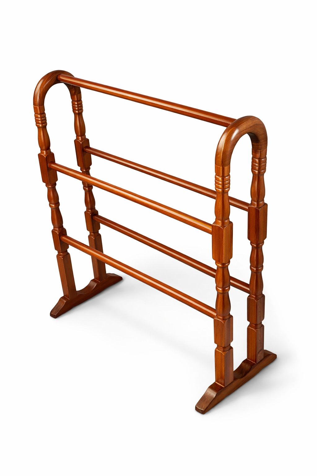 Handcrafted Wooden Towel & Quilt Rack