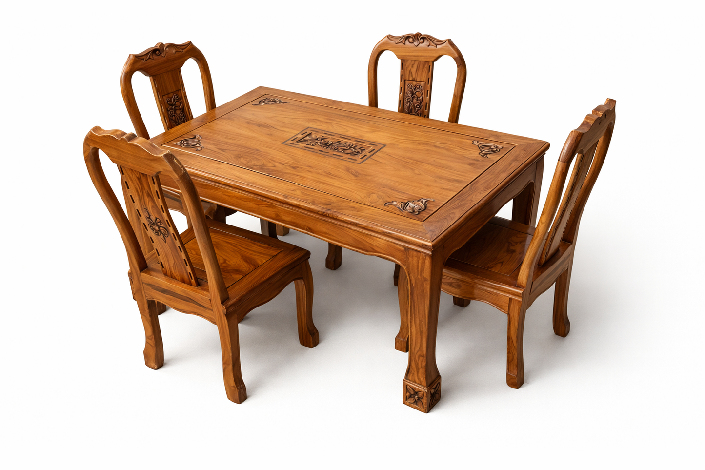 Royal Carved Wooden Dining Set