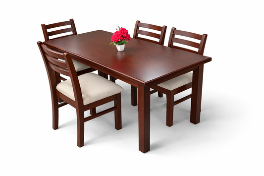 Elegant Wooden Dining Table Set