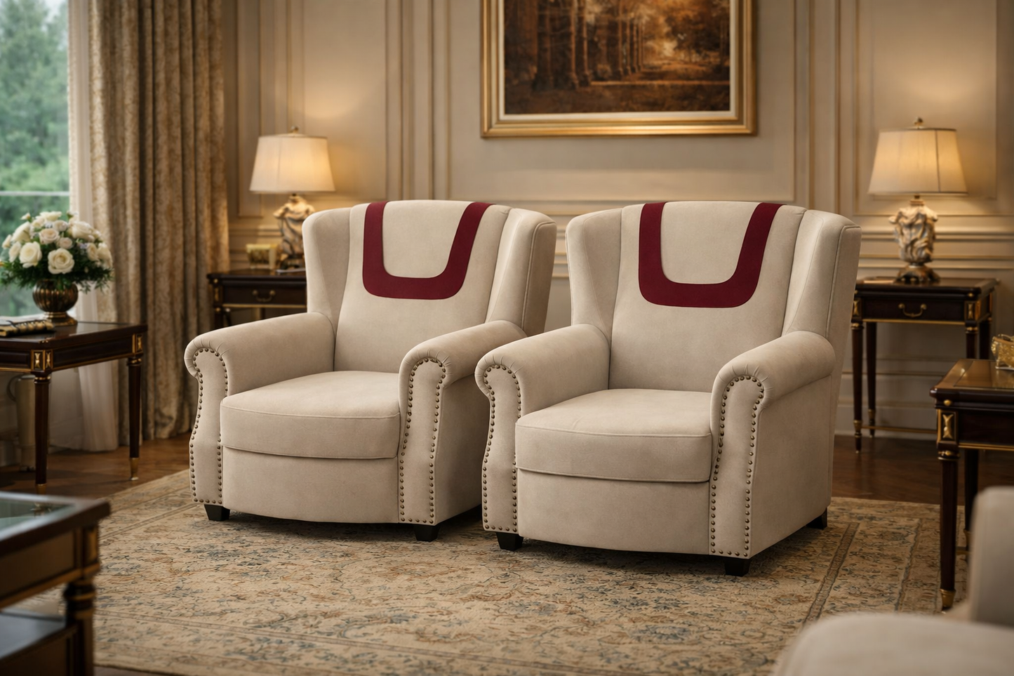 Regal Comfort Twin Armchairs