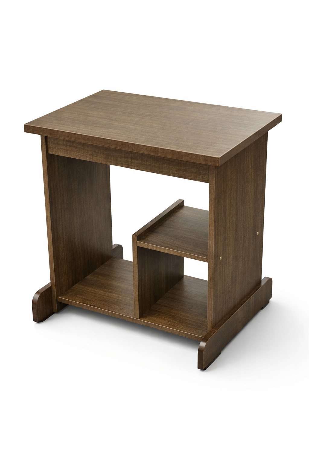 Modern Walnut Side Table